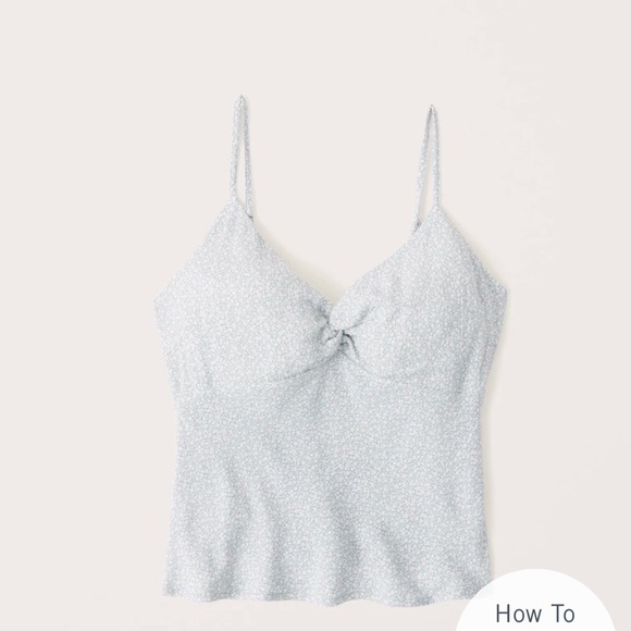 Abercrombie Front Knot Cropped Tank - Picture 3 of 7